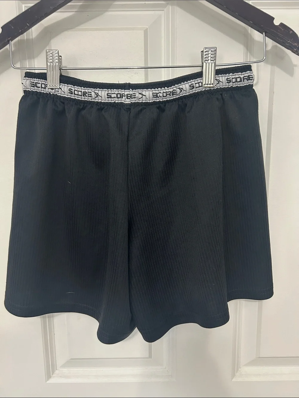 Score Soccer Athletic Shorts Size Youth Large Black